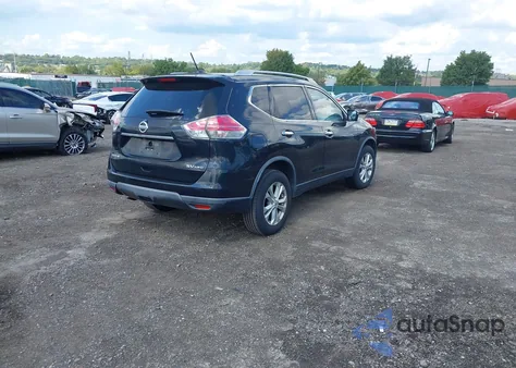 2016 Nissan Rogue Sv из США, поврежденный, VIN KNMAT2MV6GP673230